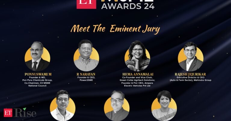 ET MSME Awards 2024: Meet the esteemed jurors ET MSME Awards 2024: Meet the esteemed jurors