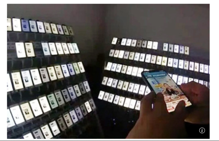 Chinese Man Uses 400 Phones to Boost Live-Stream Gift Wins: An Unconventional Tactic